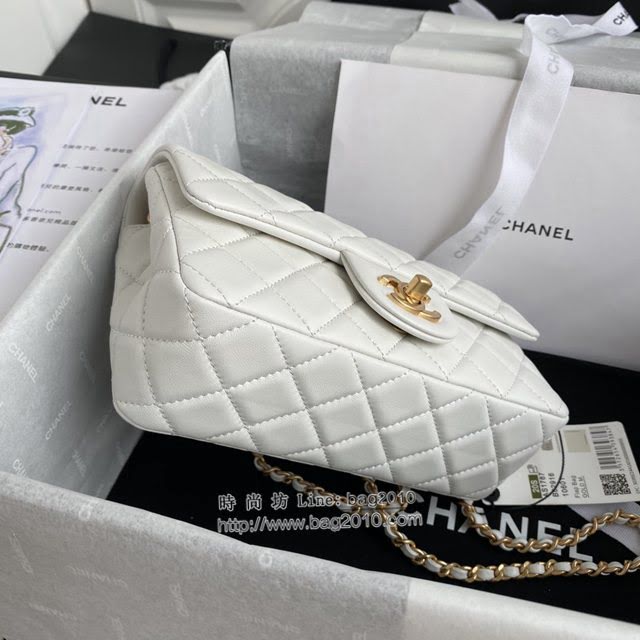 Chanel女包 香奈兒專櫃最新款cf mini口蓋包 Chanel小號單肩斜挎女包 AS1787  djc4320